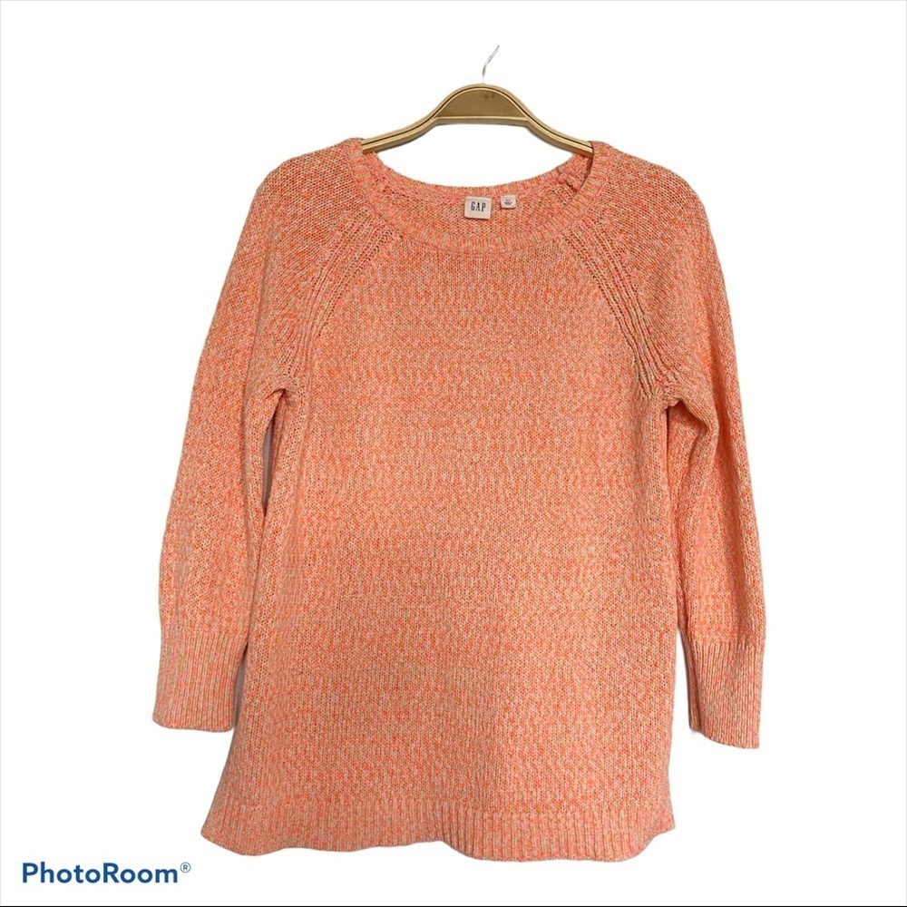 GAP Knit 3/4 Sleeves Scoop neck Women's Sweater